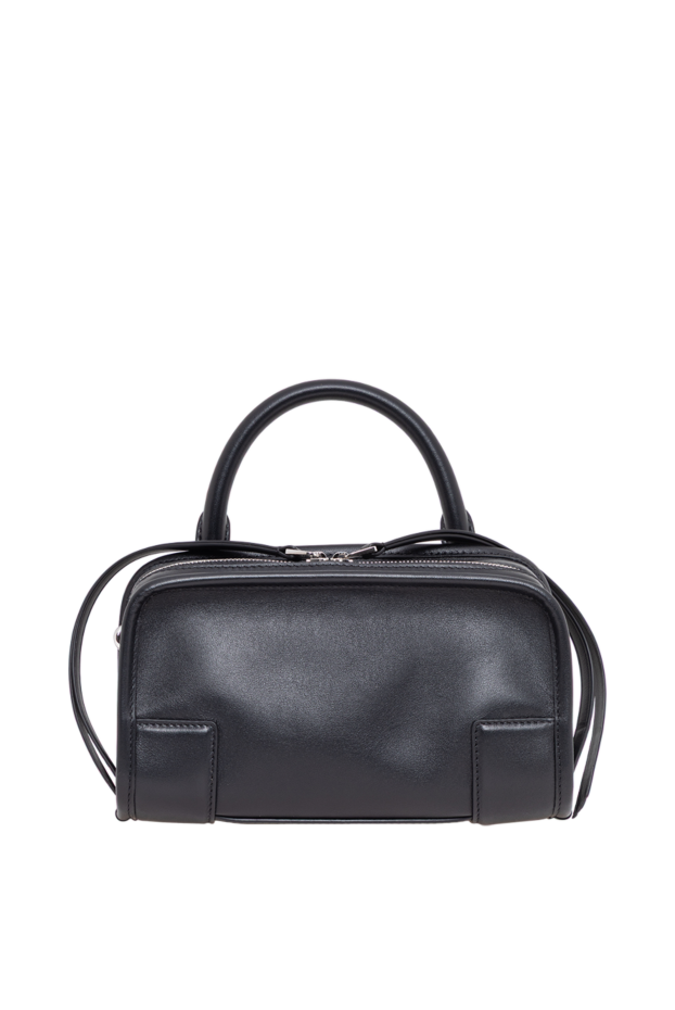 Loewe жұмсақ қара бұзау терісінен жасалған amazona 180 мини сөмкесі 194372 - фото 1