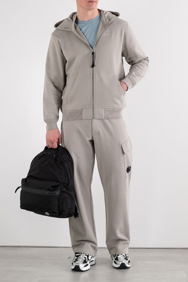 C.P. Company men's beige tracksuit with cargo pocket 194481 - photo 2