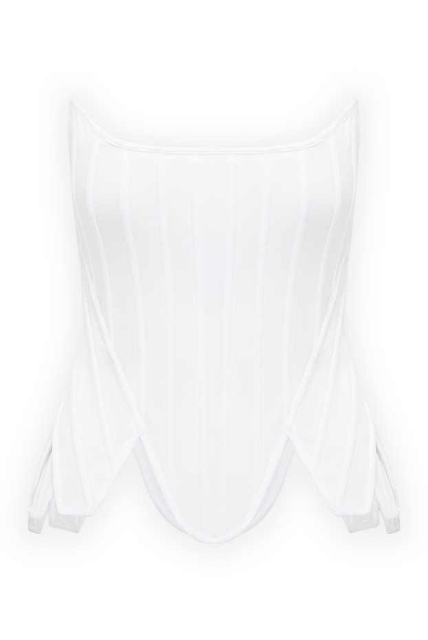 Giuseppe Di Morabito white women's silk bustier 194550 - photo 1