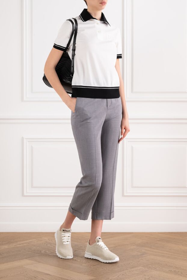 Loro Piana louis cropped trousers in taupe 194593 - photo 2