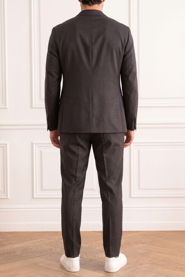 Sartoria Latorre single-breasted two-piece suit in coffee shade made of the finest wool 194602 - photo 2
