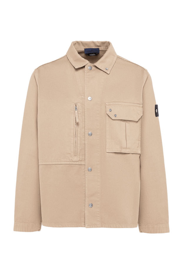 Stone Island beige overshot jacket with asymmetrical pockets 194628 - photo 1