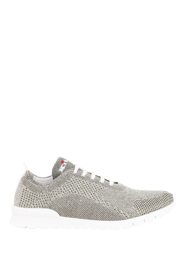 Kiton gray knit sneakers with a lightweight sole 194717 - photo 1