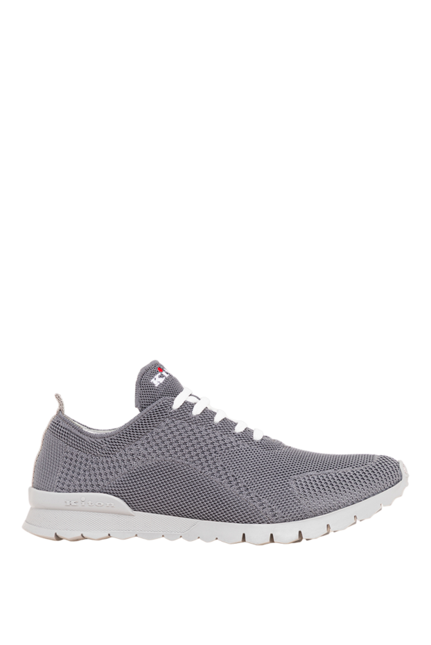 Kiton light gray knit sneakers with an ultra-light sole 194720 - photo 1