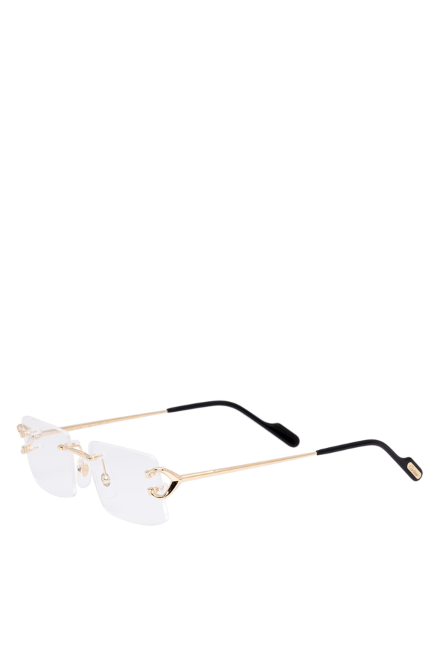 Cartier rectangular rimless glasses with gold metal temples 194772 - photo 3