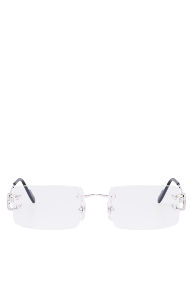 Cartier rimless rectangular frames with iconic silver hinges 194773 - photo 1