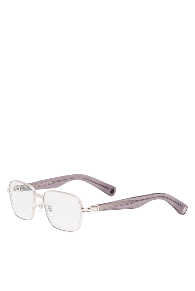 Cartier première rectangular metal frame glasses with translucent gray temples 194779 - photo 3