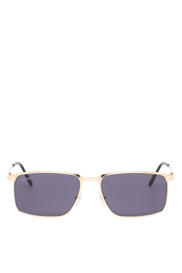 Cartier rectangular sunglasses with gold trim 194782 - photo 1