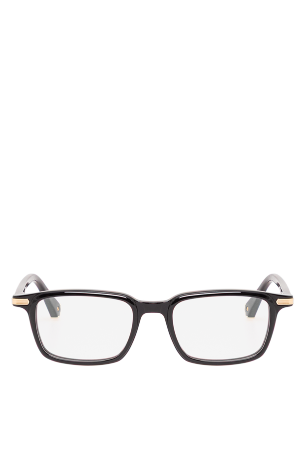 Cartier black rectangular frames with subtle gold metallic accents 194798 - photo 1
