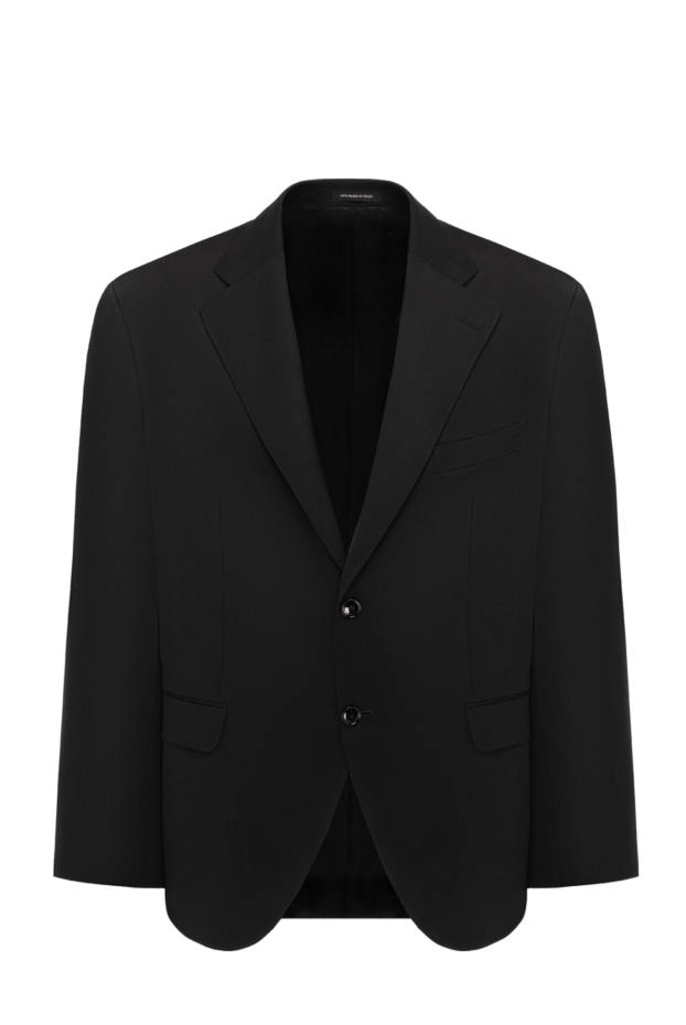 Sartoria Latorre men's classic black single-breasted wool jacket
194826 - photo 1