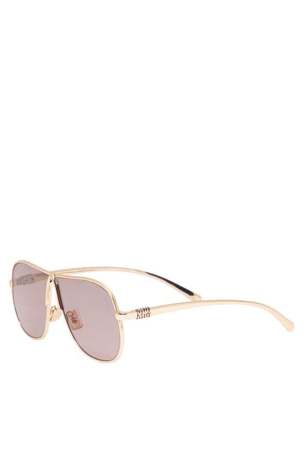 Miu Miu women's aviator sunglasses with accordion hinges 194848 - photo 3