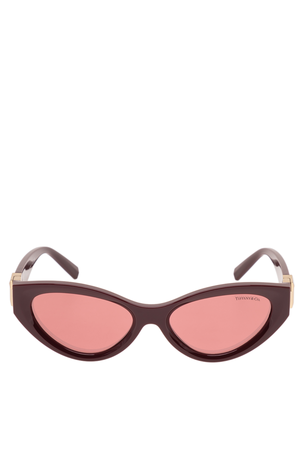 Tiffany&Co cat-eye sunglasses with burgundy frames 194858 - photo 1