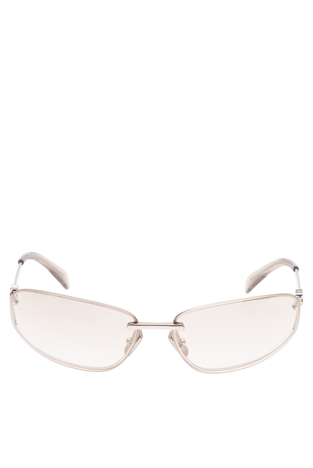 Miu Miu weightless rimless glasses with clear lenses and a corrugated hinge 194864 - photo 1