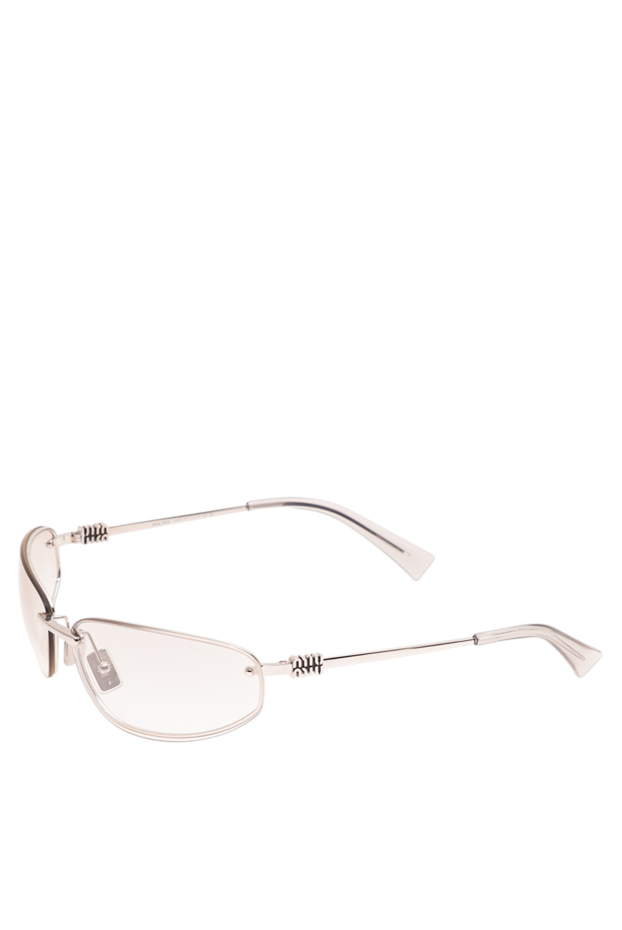 Miu Miu weightless rimless glasses with clear lenses and a corrugated hinge 194864 - photo 3