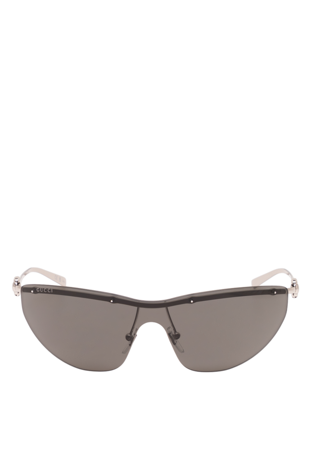 Gucci rimless mask-style glasses with steel temples and a black mono-lens 194874 - photo 1