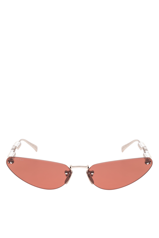 Gucci sunglasses with silver frames and pink lenses 194875 - photo 1