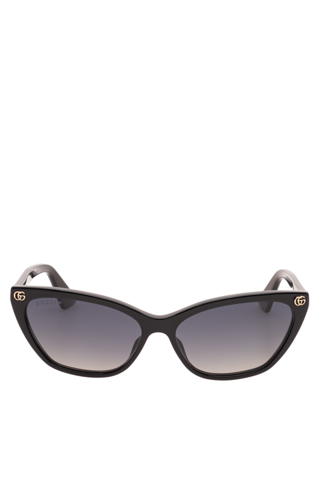 Gucci women's black acetate cat eye sunglasses 194890 - photo 1