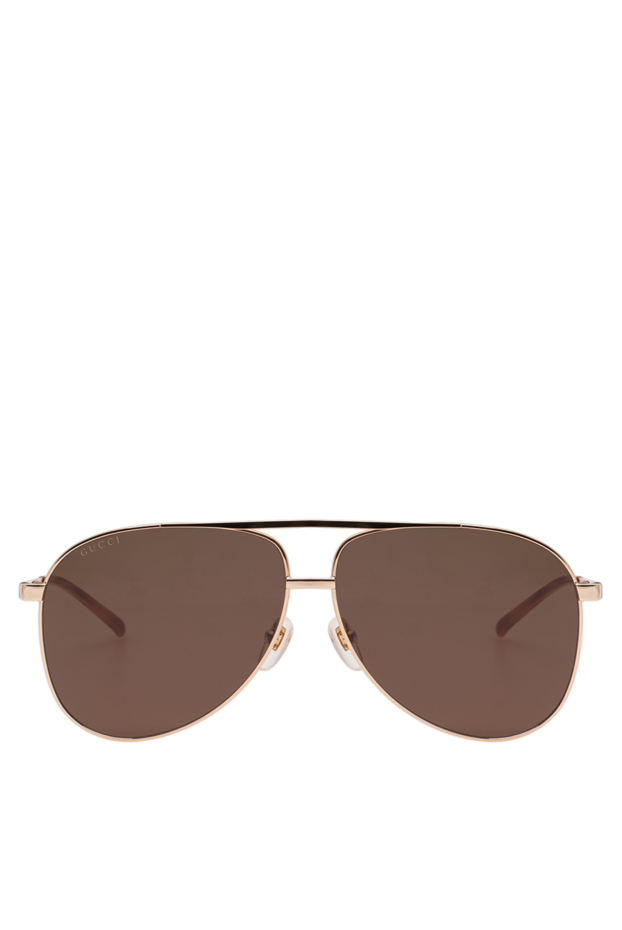 Gucci men's gold-framed aviator sunglasses 194901 - photo 1