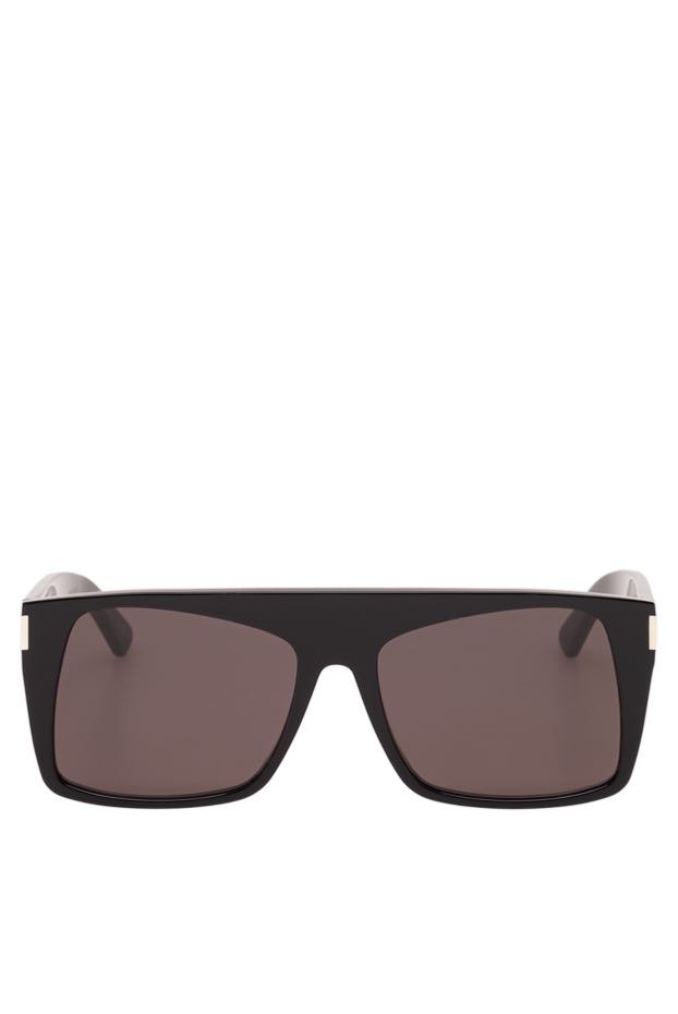 Saint Laurent square sunglasses with a completely flat top and smoked lenses 194940 - photo 1