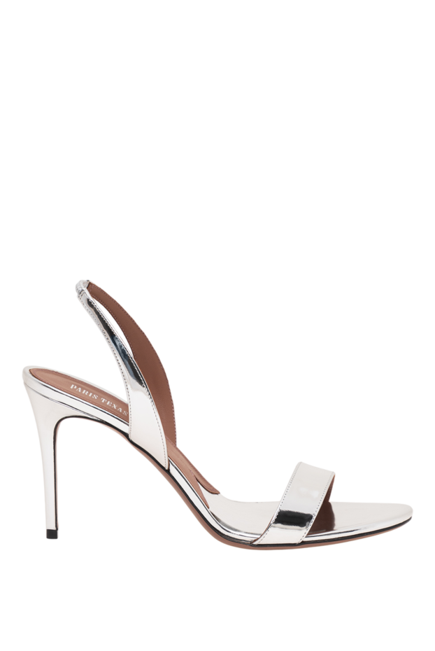 Paris Texas vera sandals in metallic leather with a mirror effect 194969 - photo 1