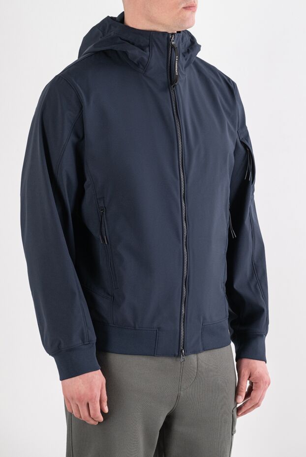 C.P. Company men's technical bomber jacket in dark blue 194972 - photo 3