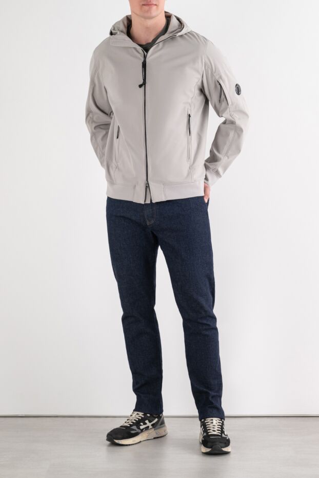 C.P. Company men's light gray demi-season bomber jacket 194982 - photo 2