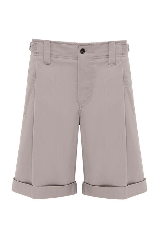 Dolce & Gabbana men's cotton bermuda shorts with stylish pleats 195005 - photo 1
