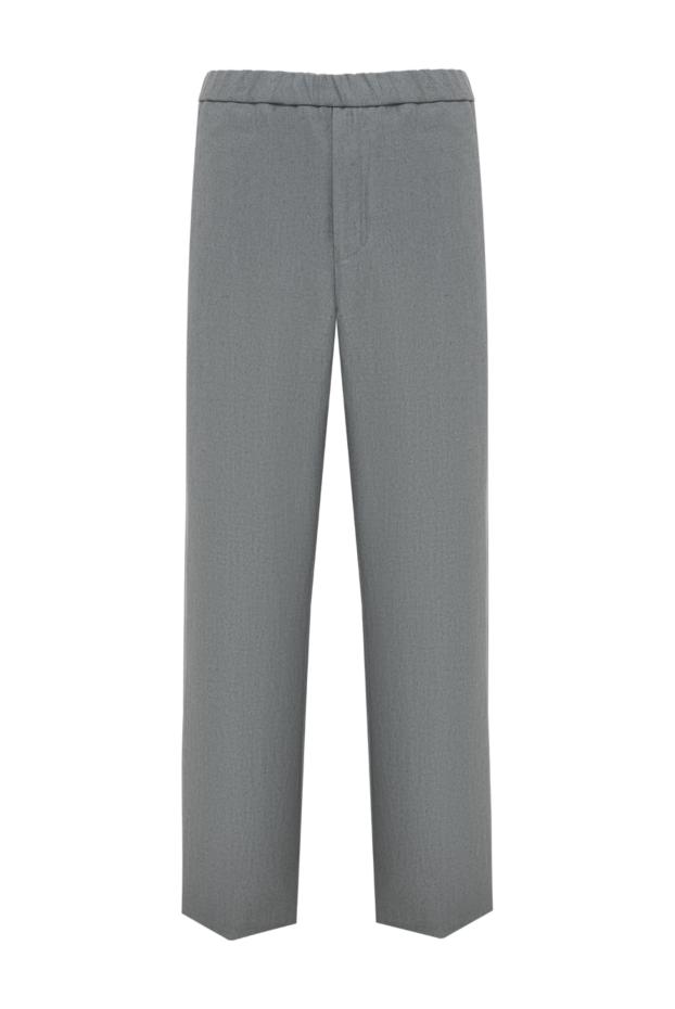 Loro Piana свободные шерстяные брюки с эластичным поясом 195130 - фото 1