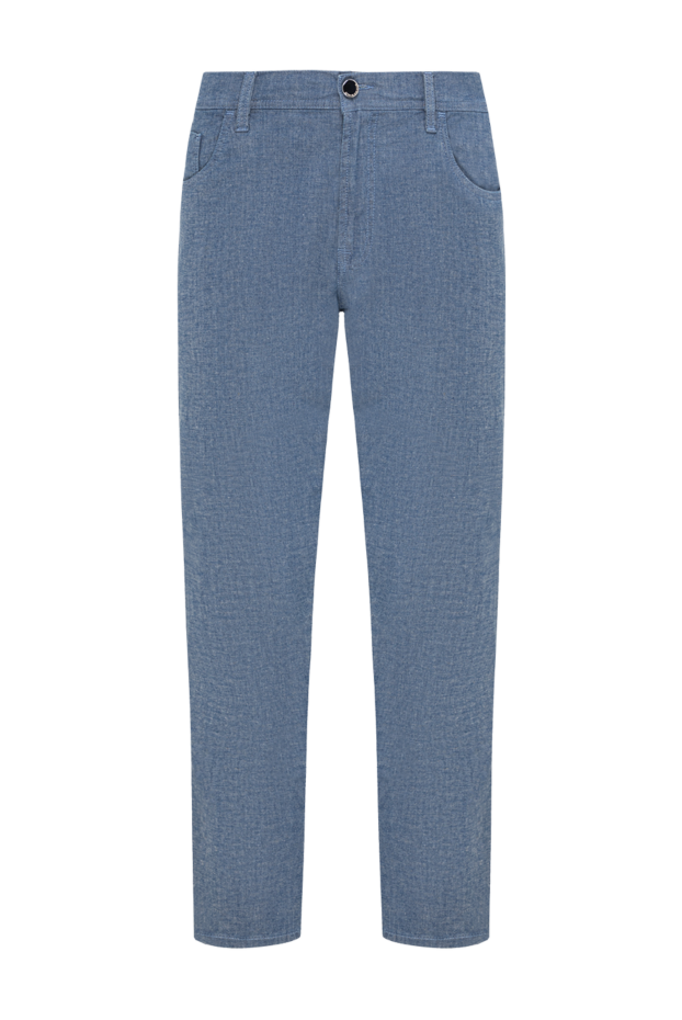 Scissor Scriptor голубые джинсы quarona пятикарманного кроя из ультрамягкого смесового хлопка 195379 - фото 1