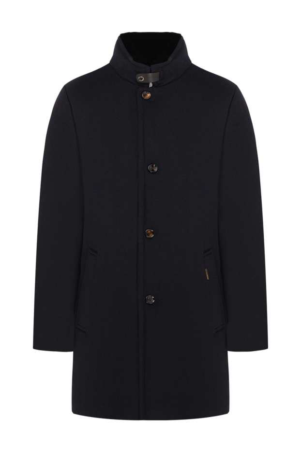 Moorer men's insulated single-breasted down coat bond made of wool and cashmere 195381 - photo 1