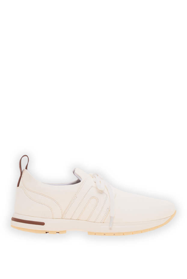 Loro Piana 360 lp flexy walk white leather sneakers 195884 - photo 1