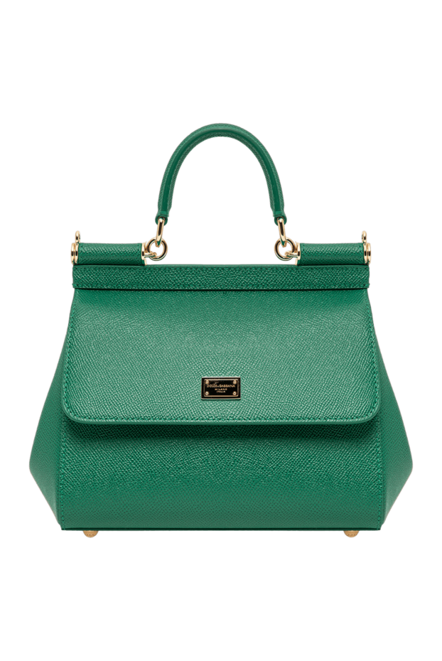 Dolce & Gabbana small green sicily bag in dauphine calfskin 196359 - photo 1