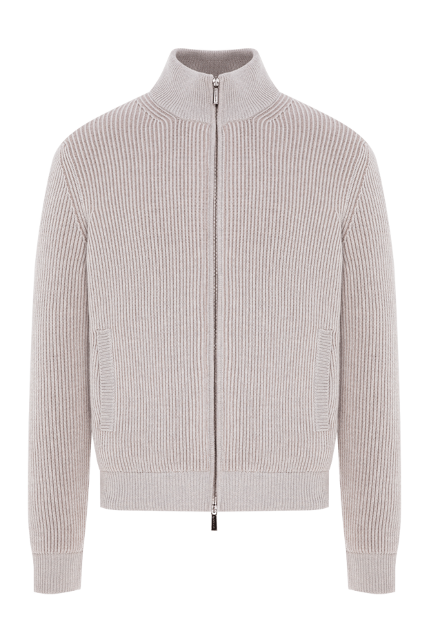 Moorer knitted jacket made of selected wool with a technical lining 196403 - photo 1