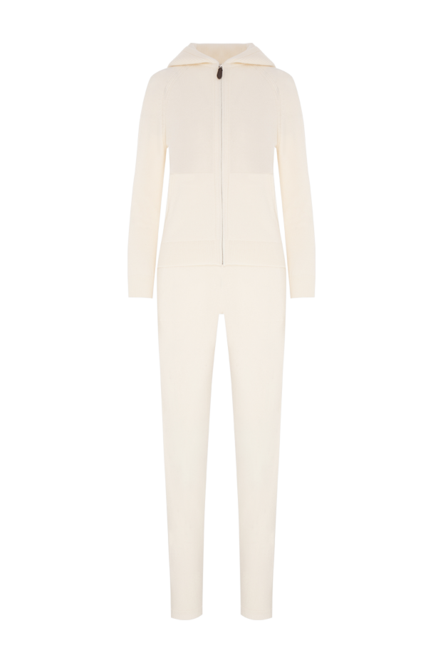 Loro Piana cashmere knit suit consisting of a zip-up hoodie and tapered trousers 196441 - photo 1