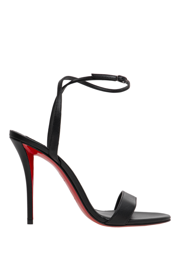 Christian Louboutin miss z black nappa leather sandals 196860 - photo 1