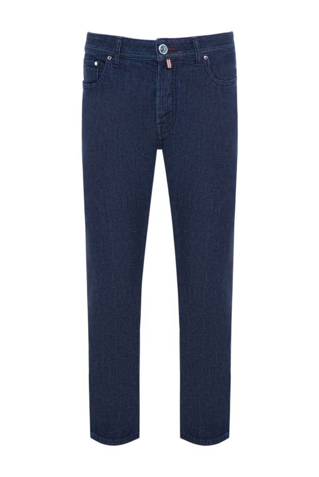 Jacob Cohen straight-leg jeans in a rich sapphire shade with a signature scarf 197126 - photo 1