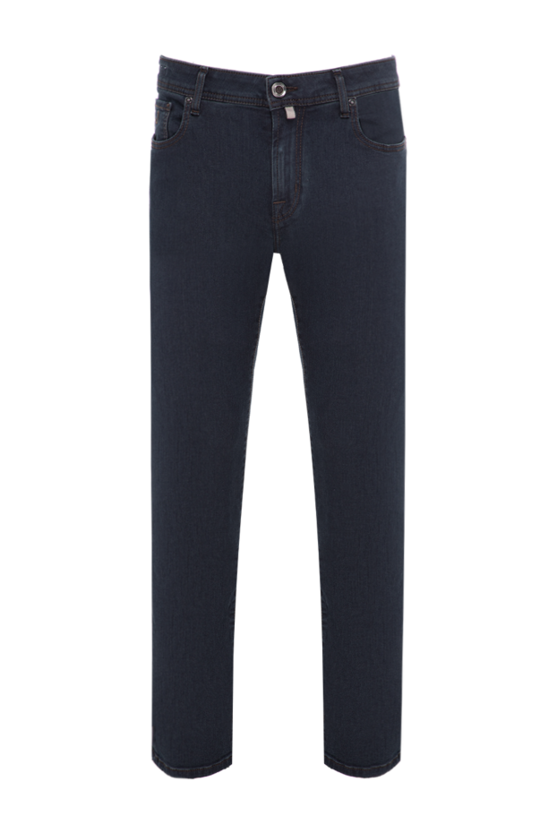 Jacob Cohen skinny jeans in deep sapphire with a blue leather patch 197131 - photo 1