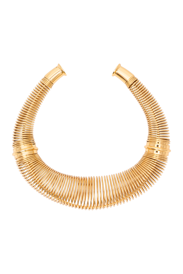 Alaia gold-tone spiral choker necklace with sculptural design 197135 - photo 1