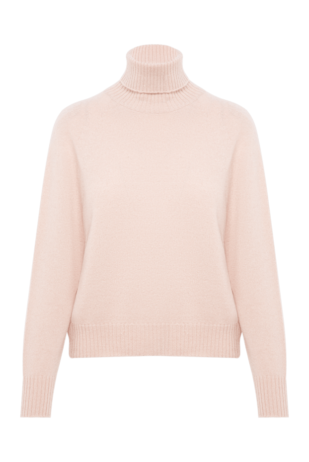 D.Exterior a loose cashmere turtleneck in a soft powder shade 197157 - photo 1