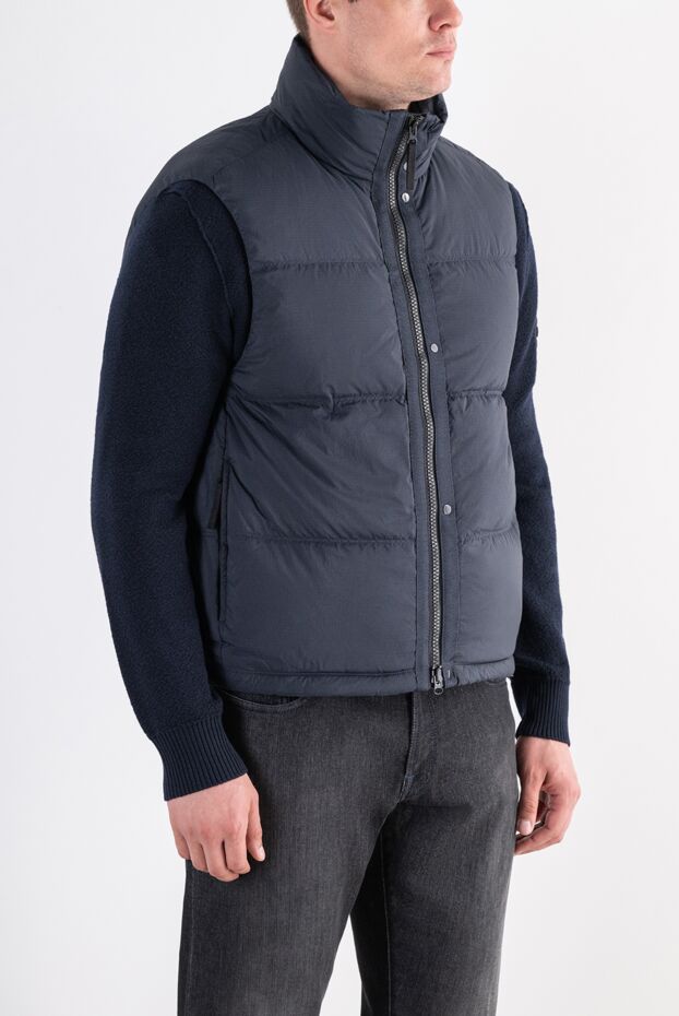 Stone Island плотный пуховый жилет из износостойкого матового материала 197412 - фото 3