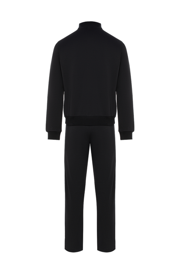 Gucci black cotton and silk knit suit with a stand-up collar 197499 - photo 2