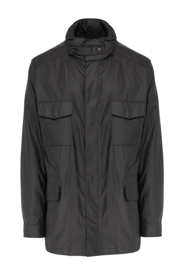 Loro Piana demi-season waterproof jacket with patch pockets and a hidden drawstring 197503 - photo 1