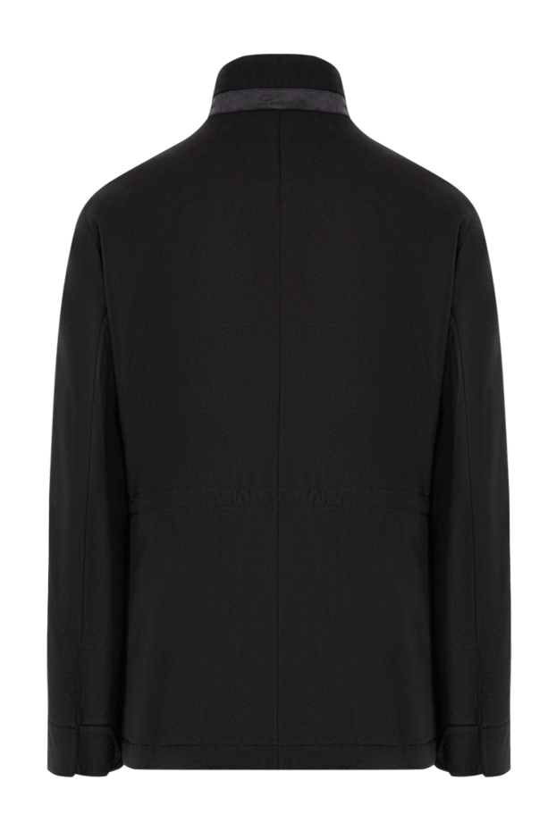 Lenoci premium wool short coat with a high stand-up collar 197539 - photo 2
