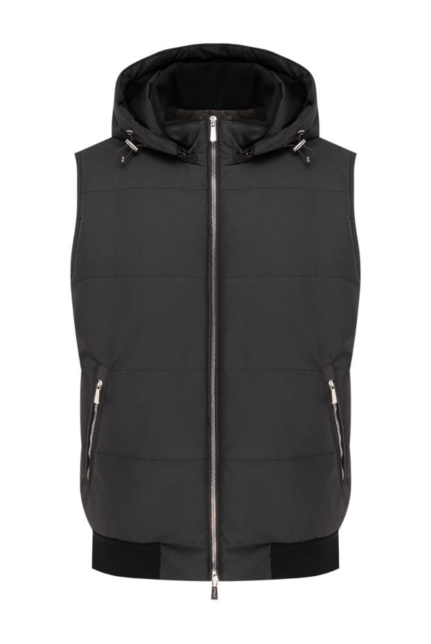 Lenoci quilted insulated vest with adjustable zip-up hood 197541 - photo 1