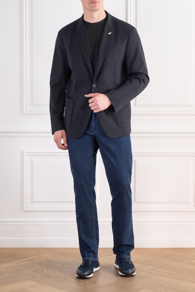 Premium slim fit skinny jeans in sapphire - photo 2