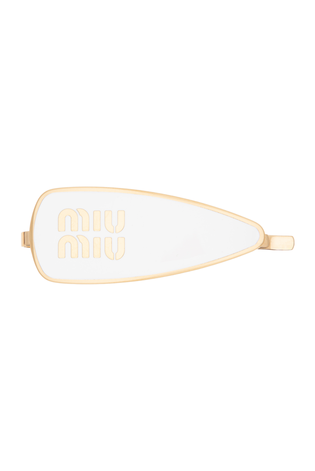 Miu Miu rose gold metal triangle clip 197730 - photo 1