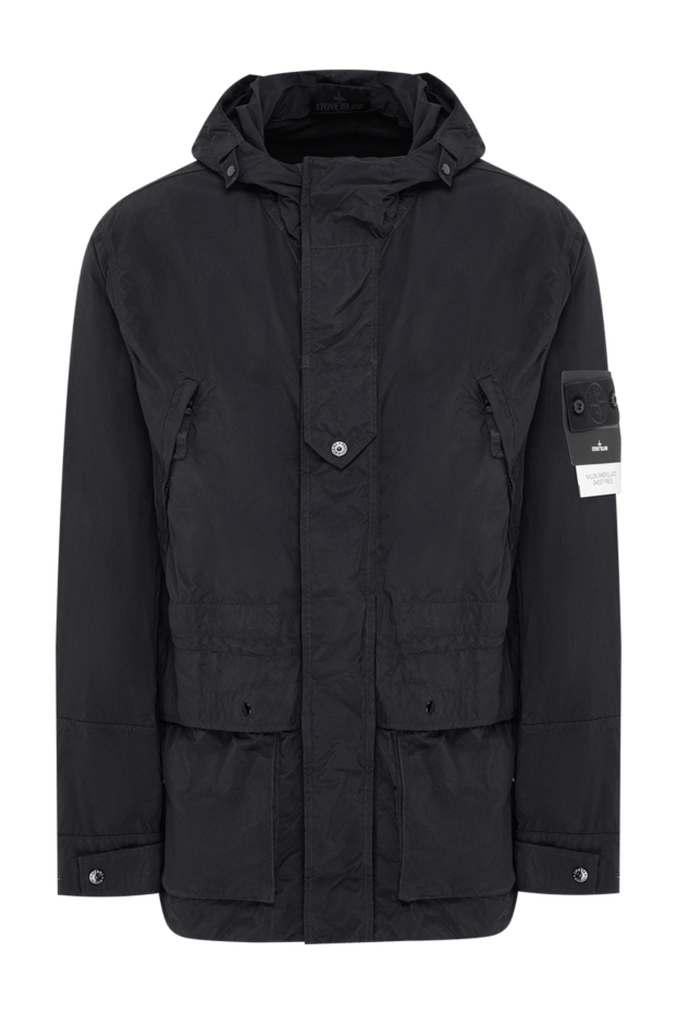 Stone Island қорғаныш капюшонымен ghost piece техникалық далалық күртешесі 197760 - фото 1