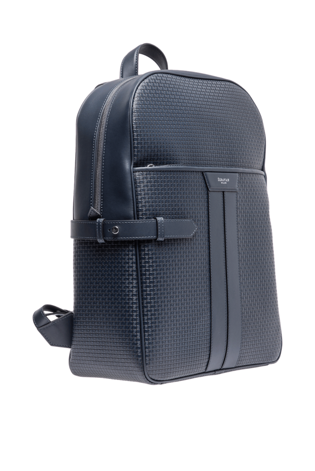 Serapian stepan single zip backpack in ocean blue 197854 - photo 2
