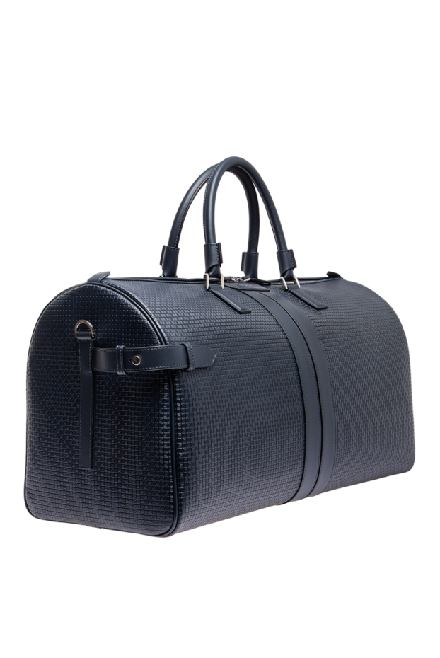 Serapian holdall stepan travel bag in blue 197857 - photo 3