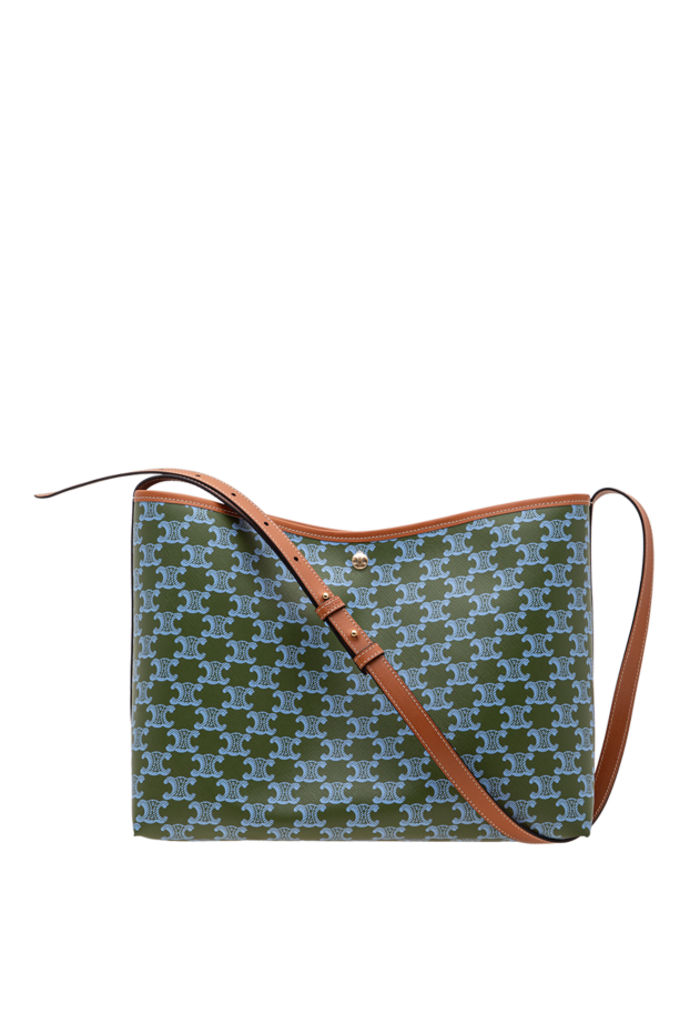 Celine triomphe pattern жұмсақ сөмкесі 197863 - фото 1
